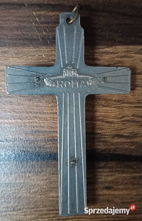 Krzyż krucyfix św Benedykta Rzym Roma Stary Zbylitowska Góra sprzedam