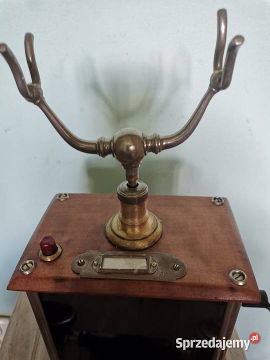 Stary telefon na korbke z lat 30 tych Art Deco Telefony przewodowe małopolskie Kraków