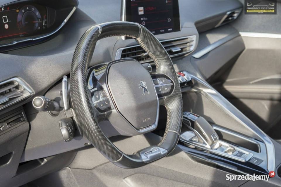 Peugeot 5008 GT line 7os Ledy Panorama Kamera wielofunkcyjna kierownica Samochody osobowe Gdynia