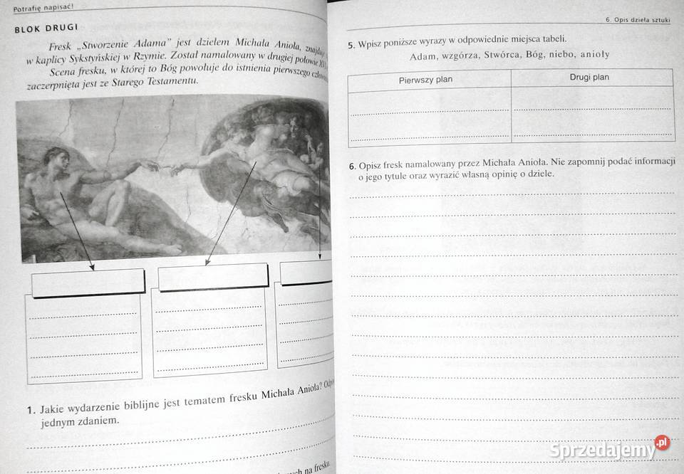 Potrafię napisać Ćwiczenia językowe uczniów klas Chełm