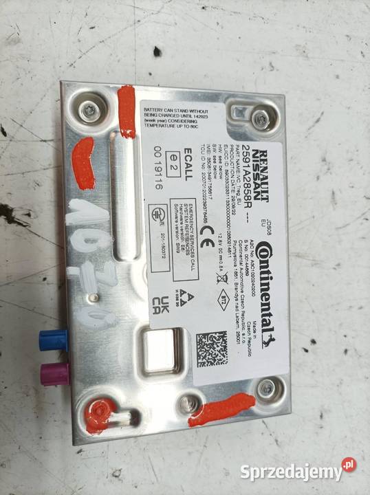 MODUŁ NAWIGACJI 2591A2858R Dacia Sandero III świętokrzyskie sprzedam