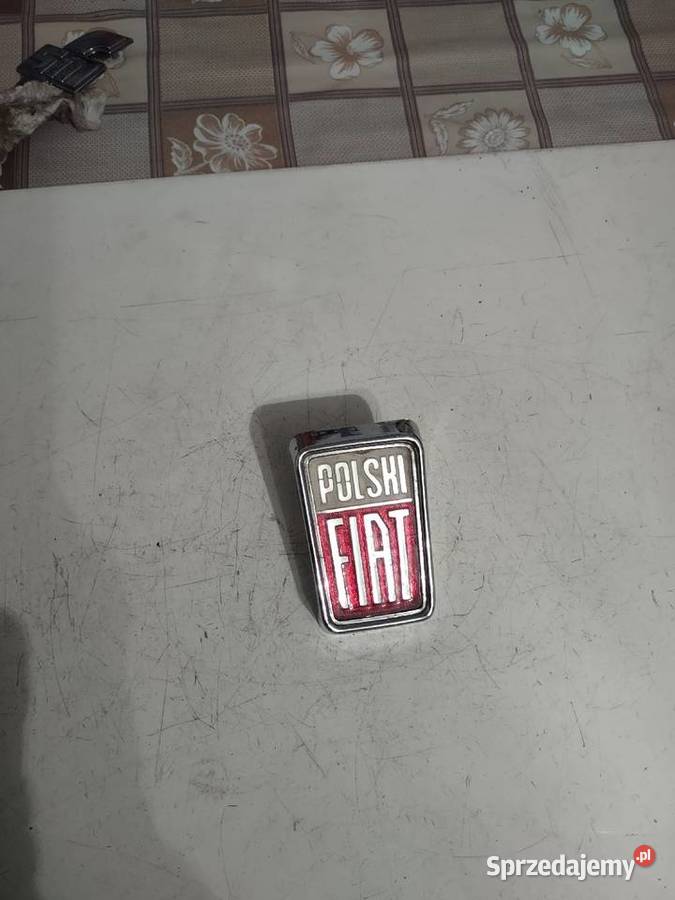 FIAT 125 P EMBLEMAT ZNACZEK ZABYTKOWY FABR Lublin