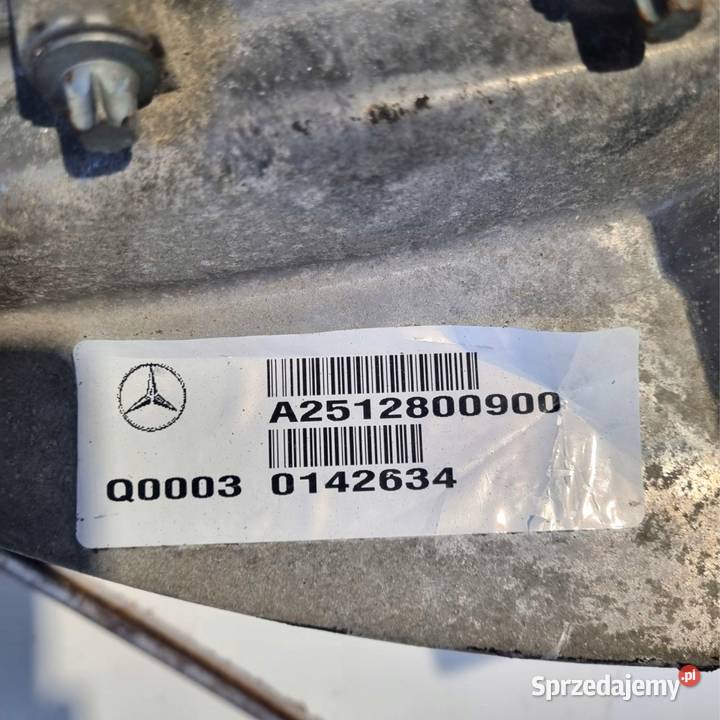 REDUKTOR SKRZYNI BIEGÓW 2512700501 Mercedes ML Podzespoły skrzyń biegów lubelskie Chełm