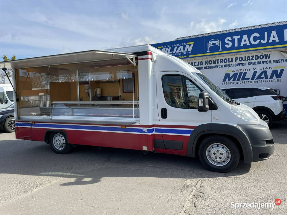 Fiat Ducato Autosklep Gastronomiczny Food Truck ASR (kontrola trakcji) Syców