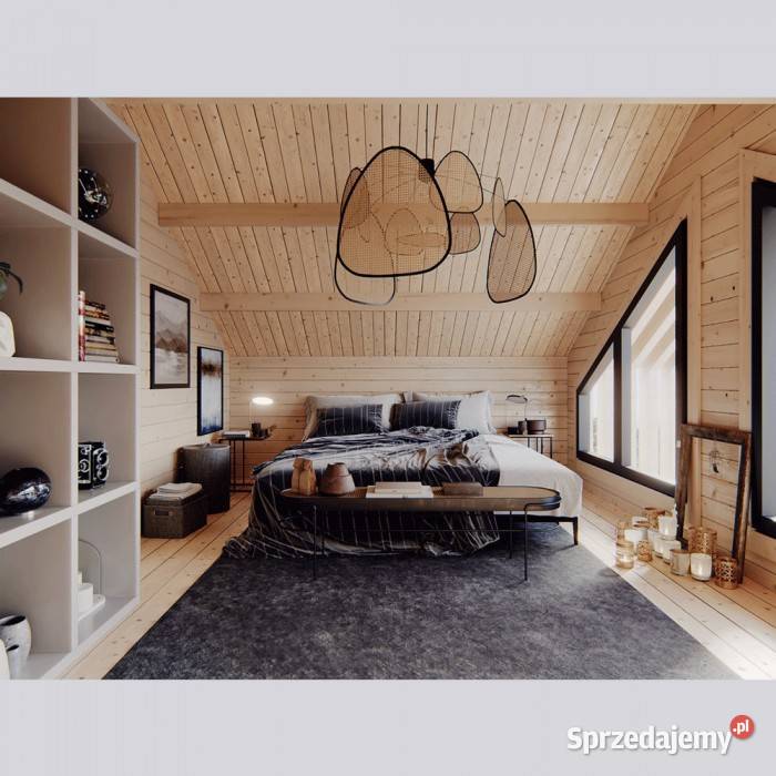 DREWNIANY DOMEK LETNISKOWY HORYZONT 65 21 M2 Mrągowo