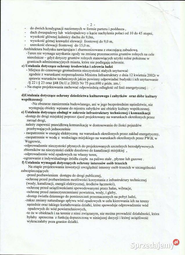 Sprzedam działki w Węgrowie Miedzanka Węgrów