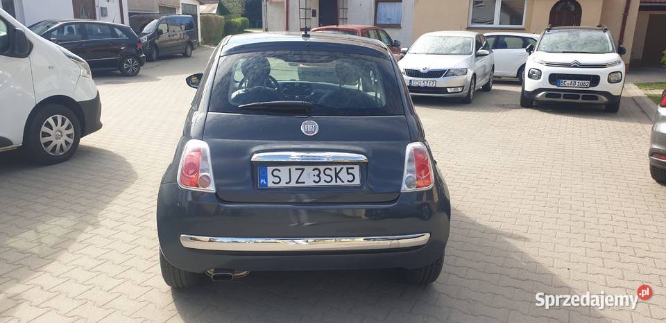 Fiat 500 14 95 2010r 96 500 dolnośląskie Dzierżoniów