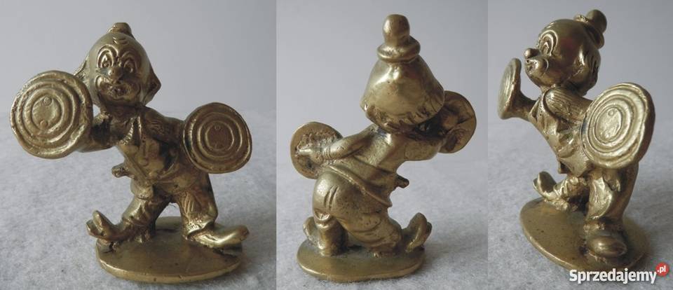 Unikatowy dekoracyjny komplet figurek klaunów z zachodniopomorskie Szczecinek sprzedam