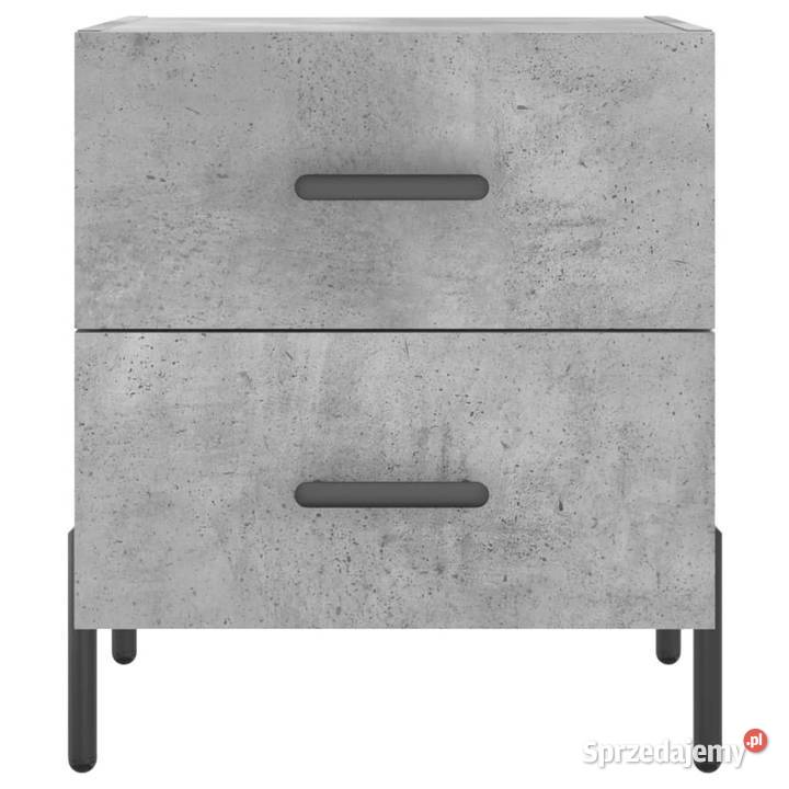Szafka nocna szarość betonu 40x35x475 WM827332 Warszawa sprzedam