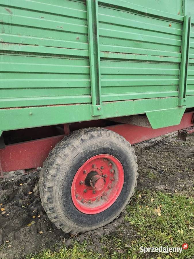 Przyczepa wywrotka Krone 8 ton ładowności podlaskie Wólka Poduchowna sprzedam