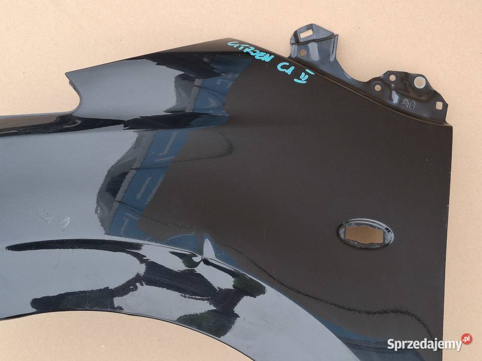 CITROEN C1 II 14 BŁOTNIK LEWY PRZÓD PRZEDNI Bieleń