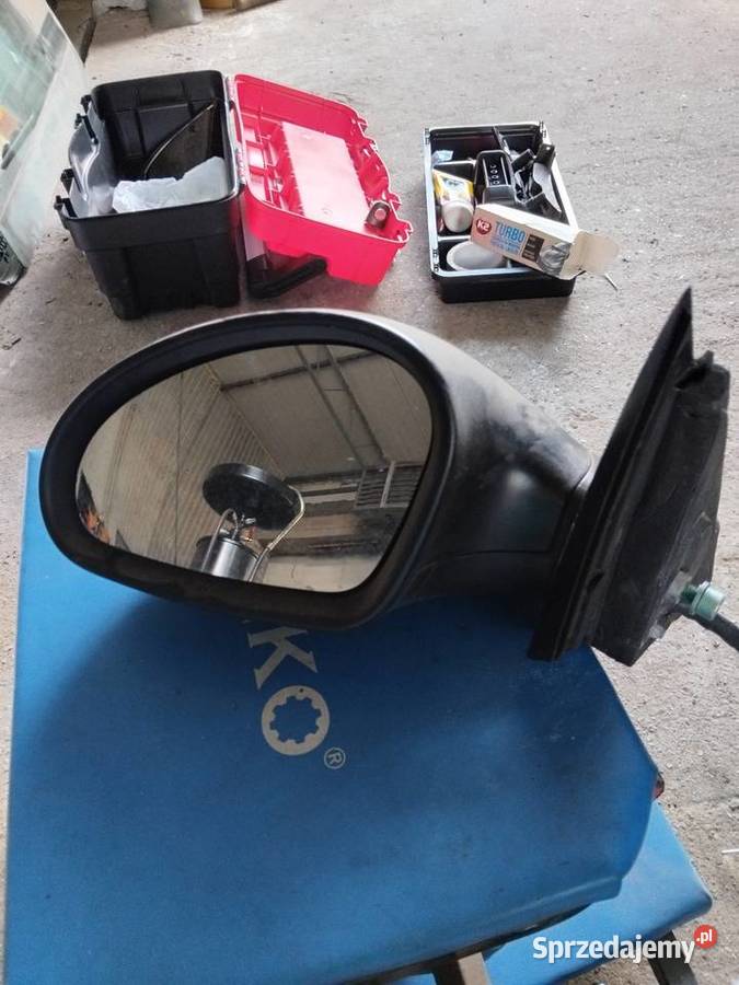 Lusterko lewe manualne Seat Ibiza 6L Cordoba 6L Lusterka zewnętrzne