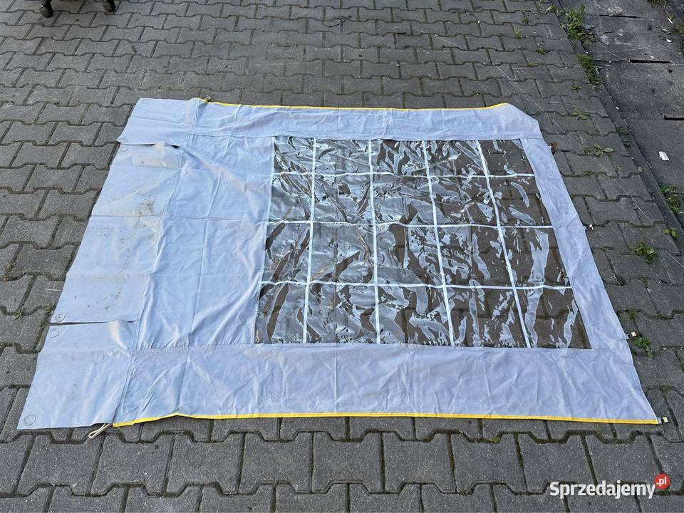 Ścianka boczna daszku markizy Grzebowilk