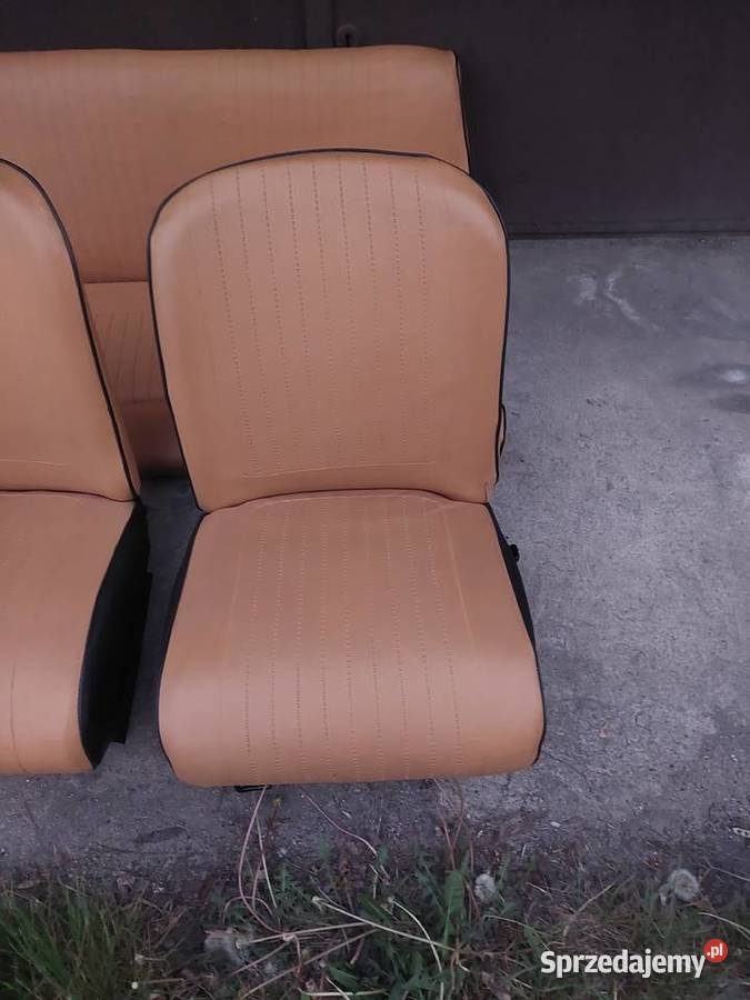 Poszycia tapicerka foteli fiat 126p Rok produkcji 1977 śląskie Mysłowice