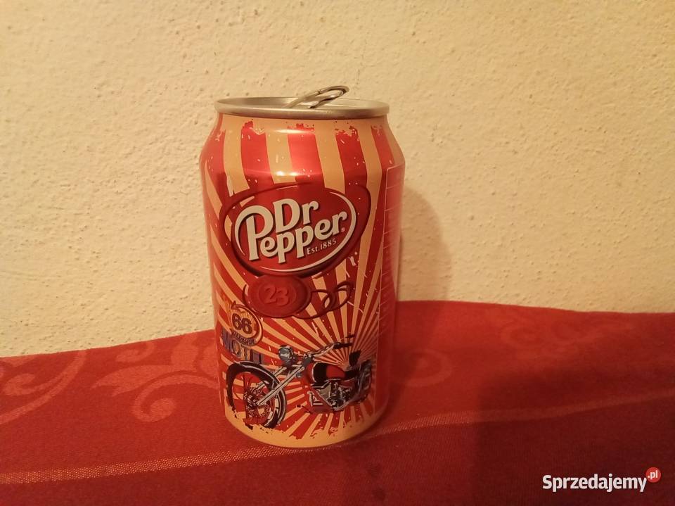 Pusta puszka kolekcjonerska dr pepper road 66 mazowieckie Warszawa