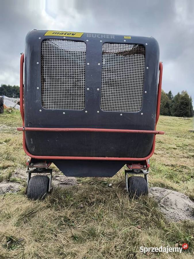 Odkurzacz do liści trawy na wom Krowica Sama