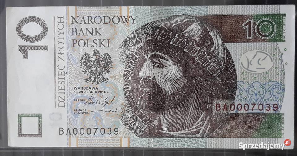 10 Mieszko I 2016 r BA0007039 Konin sprzedam