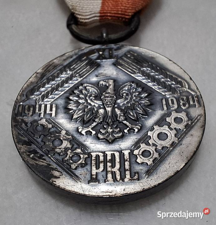 Medal 40 Lat PRL 19441984 Walka praca socjalizm Czeladź