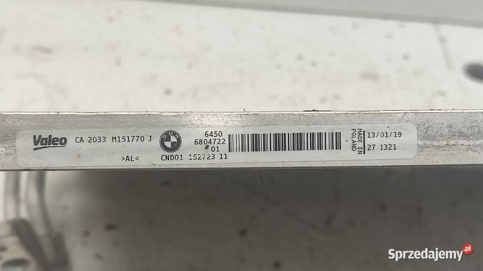 22CHŁODNICA KLIMATYZACJI BMW F30 F36 F20 328i Włoszczowa