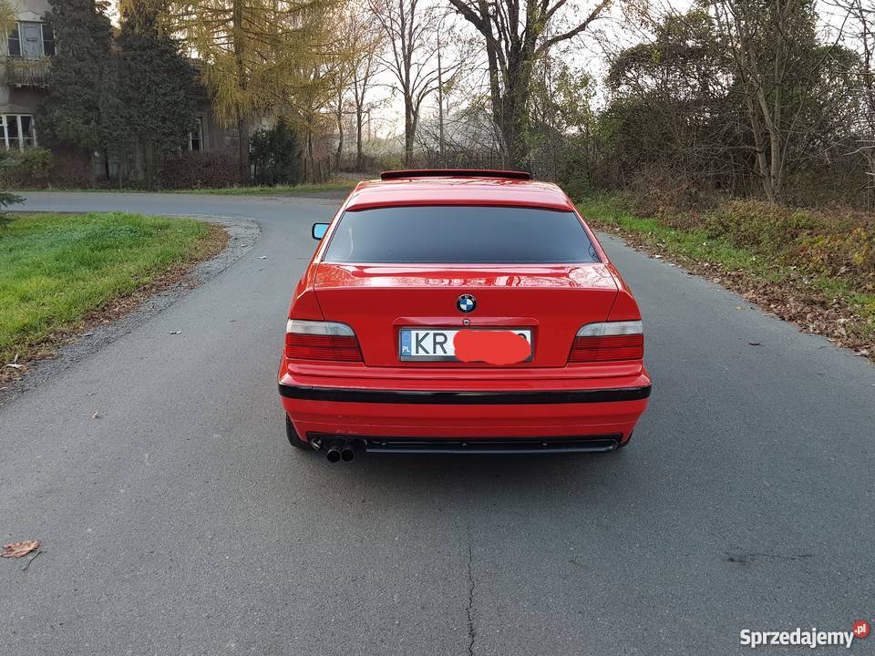 Bmw E36 Coupe 320i Brillantrot Do Nego Kraków sprzedam