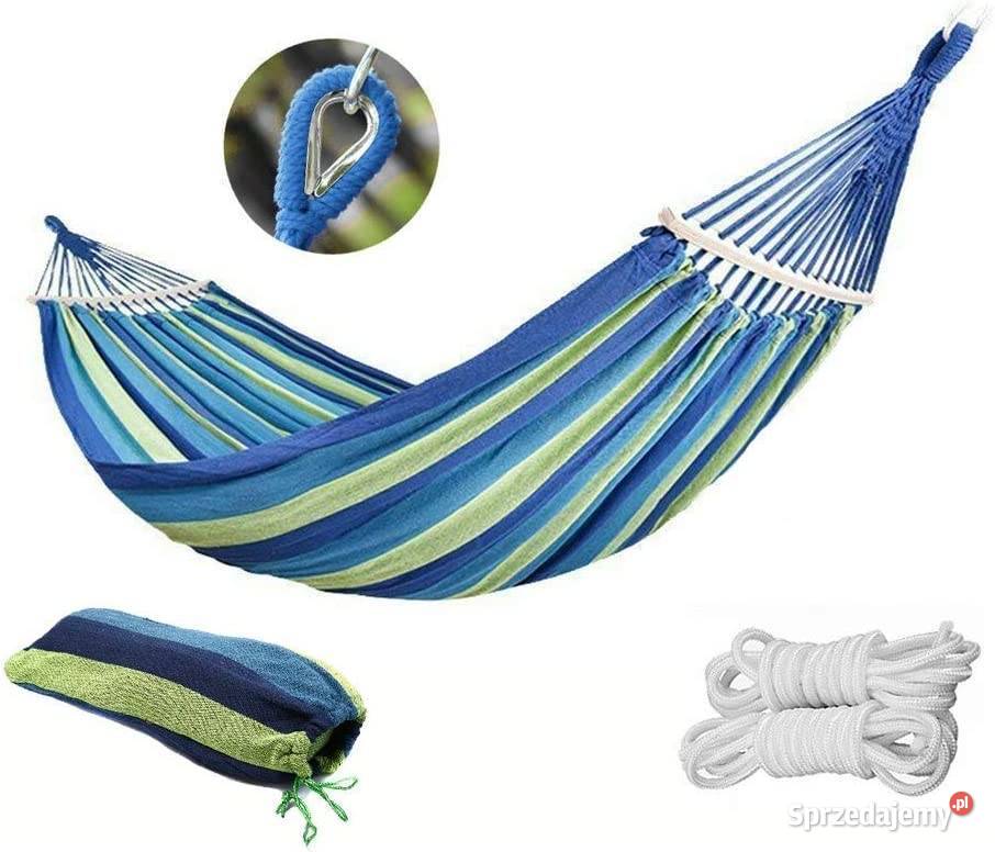 hamak ogrodowy 280x 150 dwuosobowy Zamość