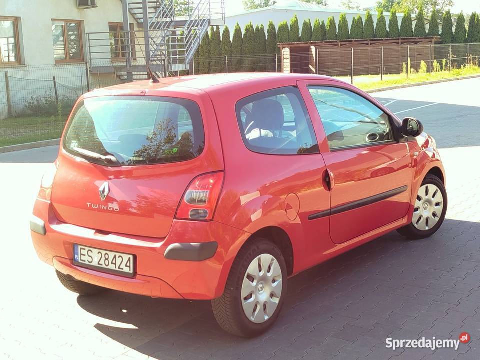 Renault Twingo 12 8v Salon Polska Niski Przebieg Rok produkcji 2009 Głowno