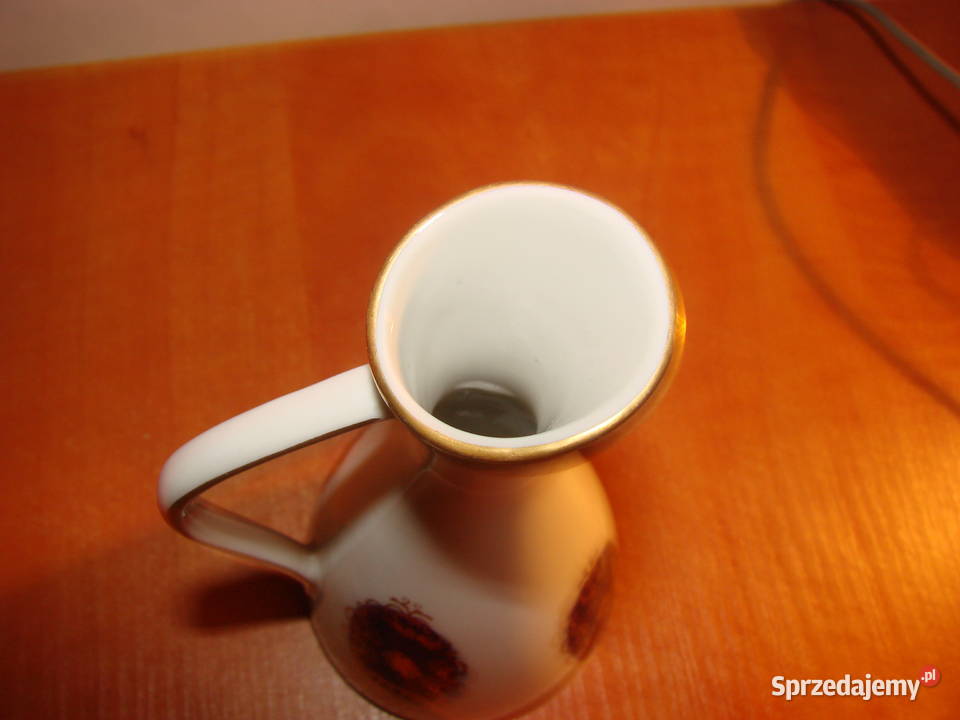 Echt Kobalt porcelanowy wazonik Pruszcz Gdański