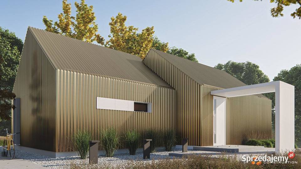 Całoroczny dom modułowy Nowoczesna Stodoła 72m2 sprzedam