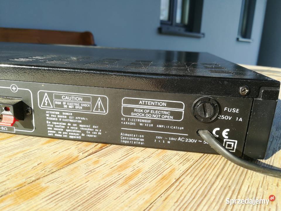 Wzmacniacz Elega Da222 karaoke amplituner HI FI Lubaczów