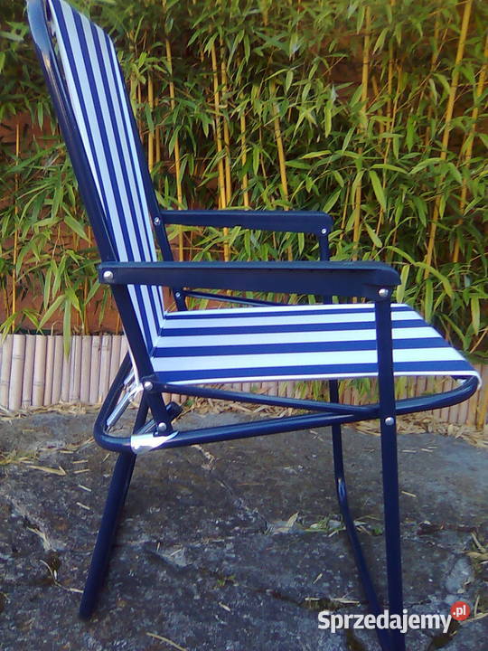 Krzesło turystyczne Unimeta z Holandii, solidne składane