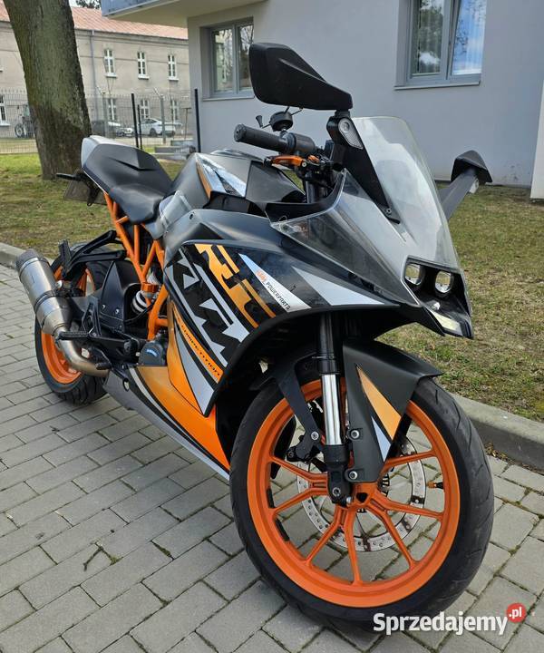 Ktm RC 125 11kw kat B 2016r ABS mazowieckie Przasnysz