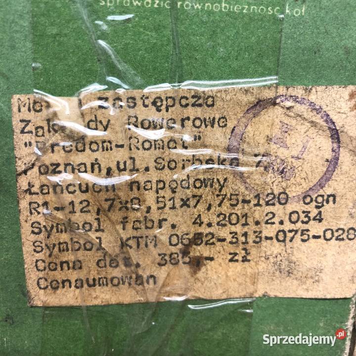 Łańcuch motocyklowy Reda