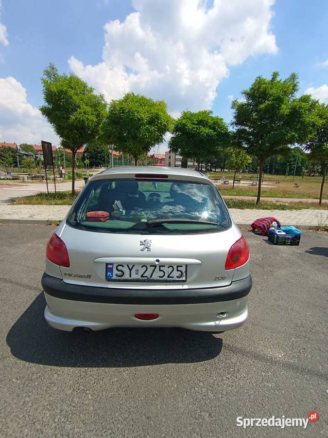 Peugeot 206 srebrny 1124cm3 Bytom sprzedam
