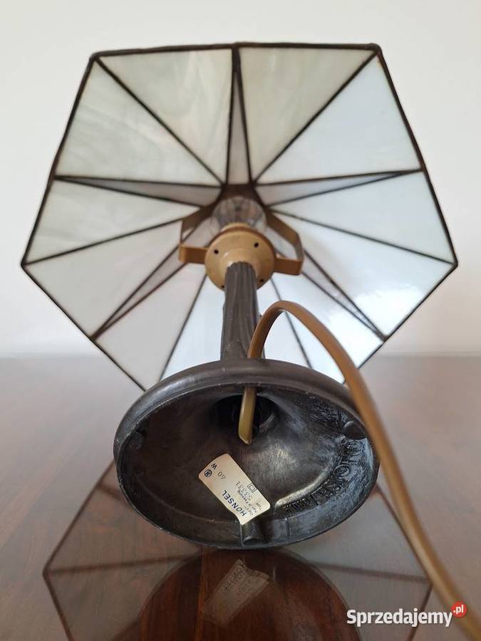 Lampa witrażowa stojąca szkło Tiffany biurkowa pomorskie Gdańsk sprzedam
