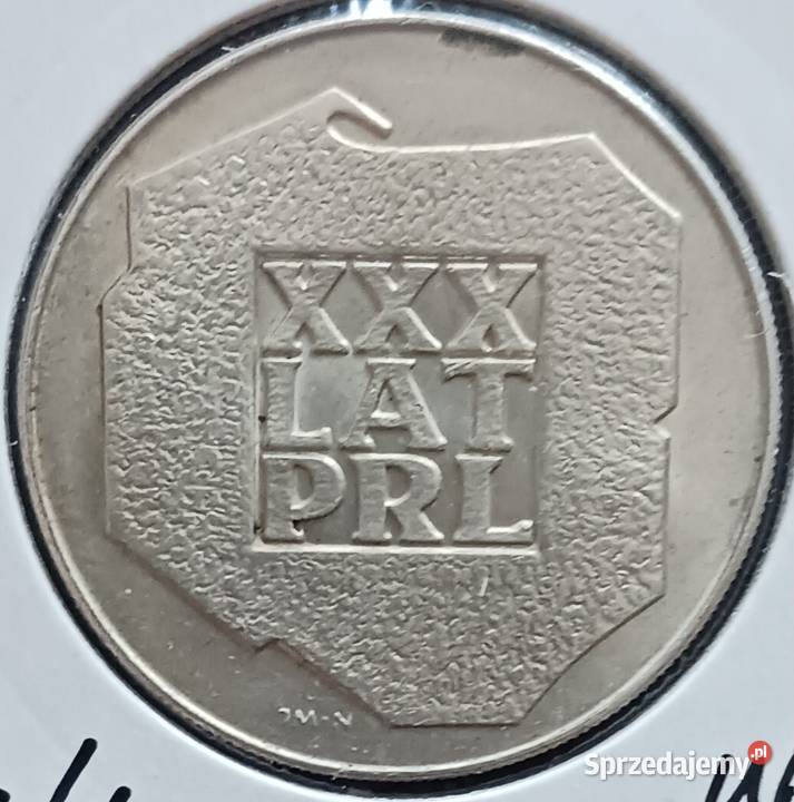 200 XXX Lat PRL 1974 r Mapka 4 mennicze Konin