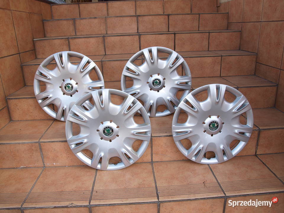 Skoda kołpaki 16 oryginalne komplet 4 sztuki Kalisz sprzedam