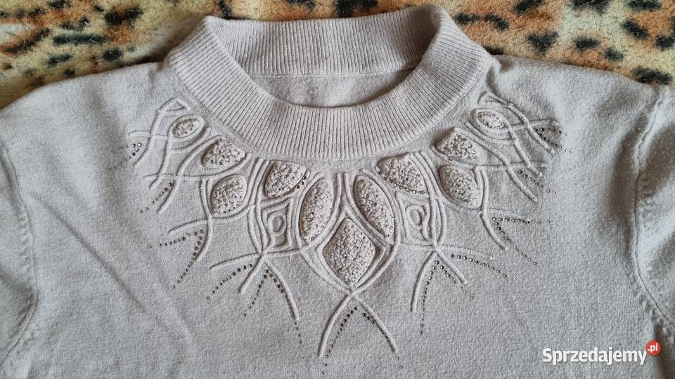 Beżowy sweter Zabrze