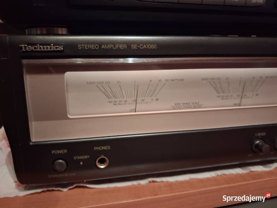 Legendarna mini wieża Technics CA1060 pilot podkarpackie Chorzelów
