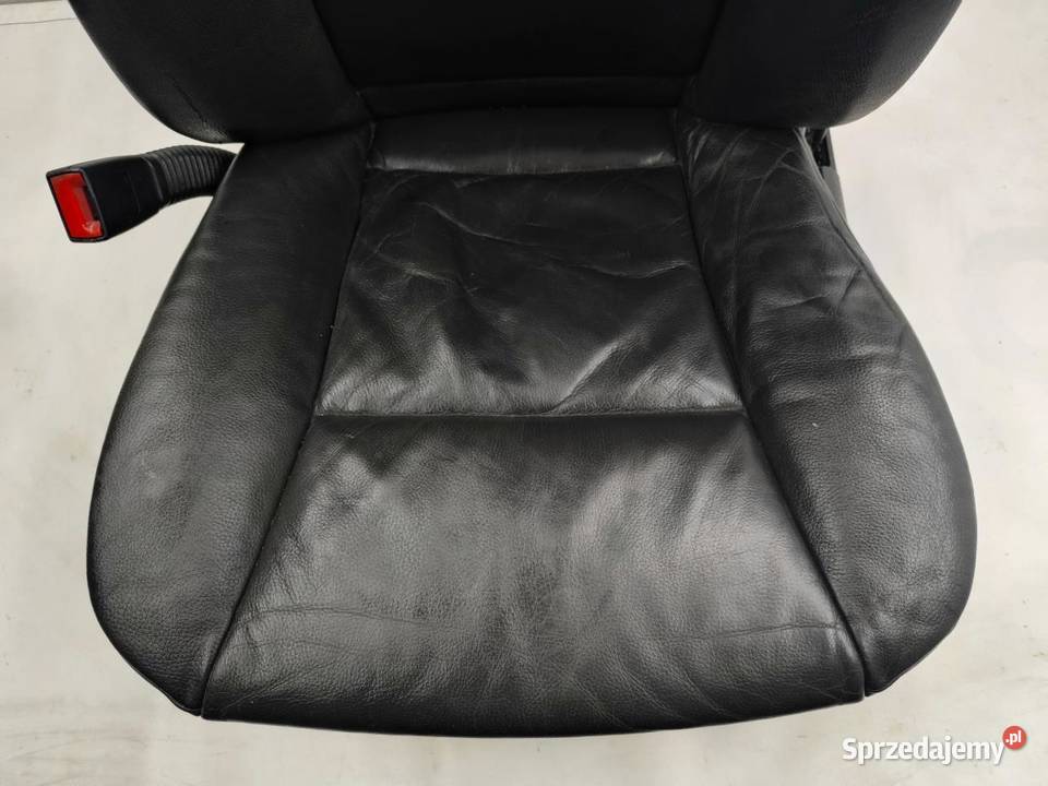 FOTEL LEWY PRZÓD SKÓRA GRZANY BMW E61 osobowe