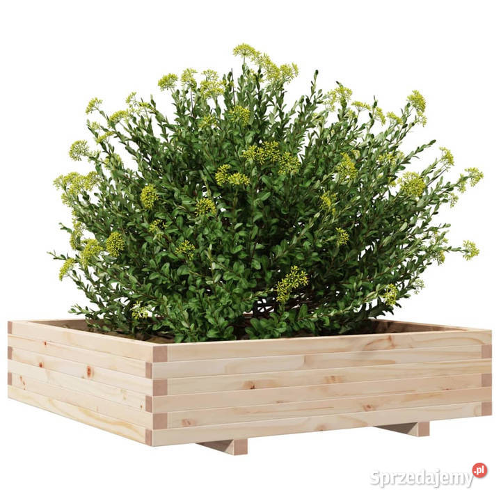 Donica ogrodowa 100x100x265 lite drewno sosnowe Warszawa