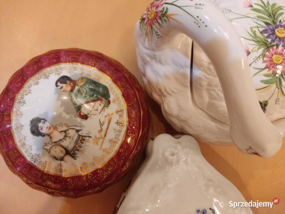 puzdro bomboniera szkatułka z porcelany lubuskie Gorzów Wielkopolski sprzedam