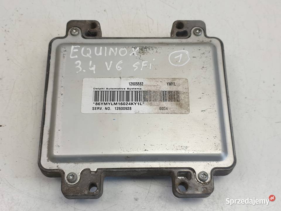 Chevrolet Equinox 34 STEROWNIK SILNIKA Komputer Janów