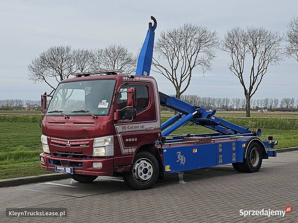 Fuso CANTER 9C18 HIAB 8T HOOKLIFT hakowiec 4x2