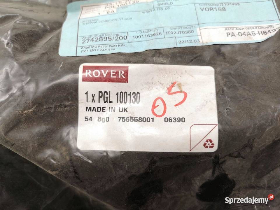 OSŁONA WENTYLATORA CHŁODNICY ROVER 200 8996 ORI