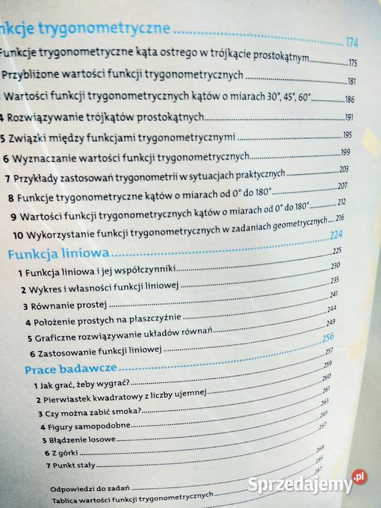 Matematyka ciekawi świata podręcznik operon Warszawa