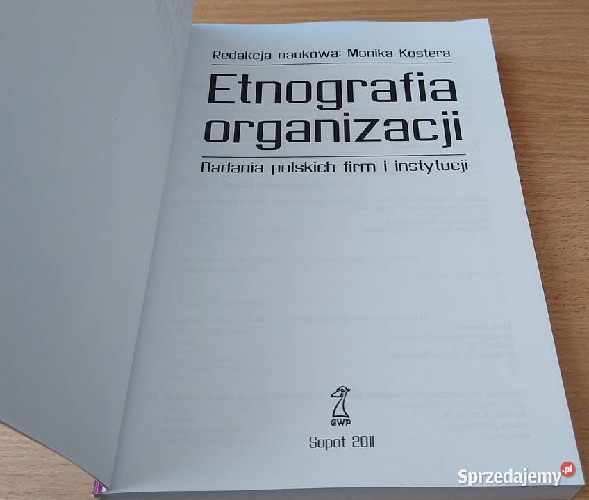 Etnografia organizacji badania polskich firm i Gdańsk