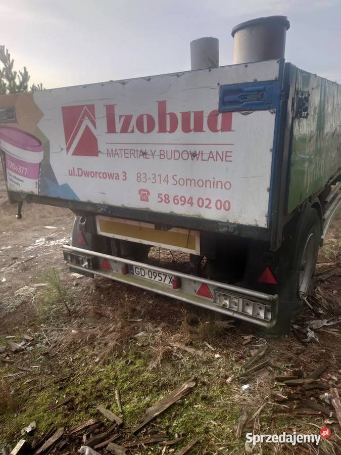 Przyczepa towarowa Kartuzy sprzedam