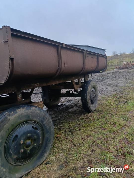 Sprzedam przyczepę rolnicza nieuszkodzony Gałęzów sprzedam