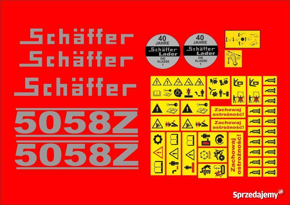 naklejki schaffer 5058z kujawsko-pomorskie Jeżewo