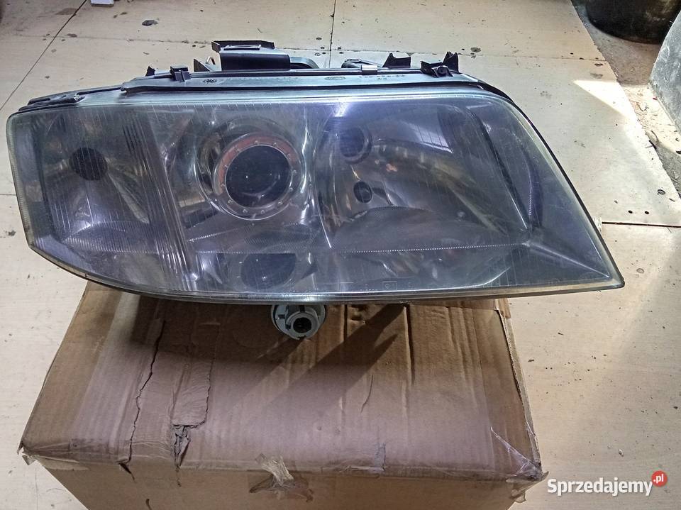 Audi A6 C5 reflektor prawy orginal kompletny Kamieniec Wrocławski